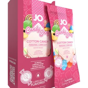 JO H2O Foil Display Box - Cotton Candy - Lubricant 0.34 floz / 10 mL (7693474005234)