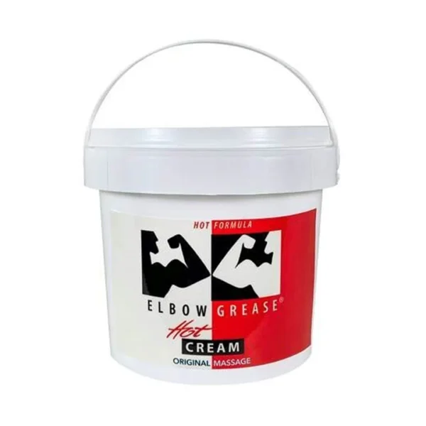 Elbow Grease Hot Cream Lubricant 128 oz bulk jug – warming cream lube