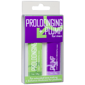 Doc Johnson 2-Pack Proloonging + Plump (7948368773362)