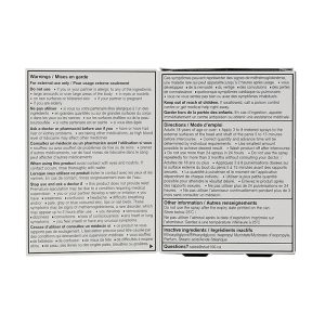 Stud 100 Delay Spray for Men - 12g product image Opened Stud 100 packaging box displaying internal instructions and product information.