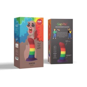 Fun Factory - AMOR Special Edition Rainbow Dildo (7942973260018)