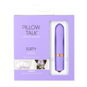 Pillow Talk Special Edition Mini Bullet Massager in Purple – Product Packaging