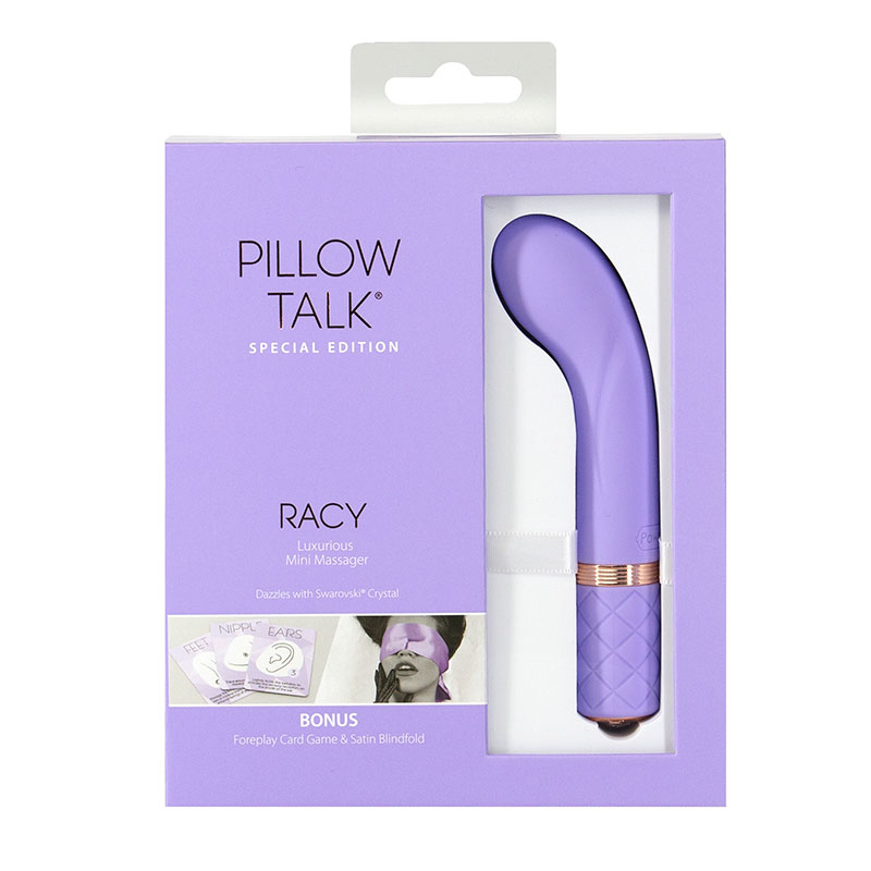 Special Edition Racy Mini Massager Purple – Pillow Talk