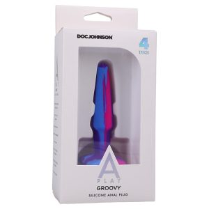 A-Play Groovy Anal Plug Berry (7783503692018)