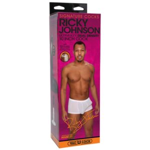 Ricky Johnson 10″ ULTRASKYN Dildo in packaging