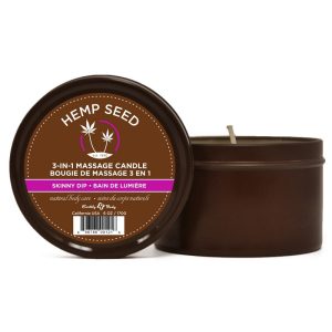 Round Tin Massage Candle Skinny Dip 6.8 oz (7859991642354)
