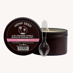 3 in 1 Round Tin Massage Candle  Zen Berry Rose 6.8 oz (7860111868146)