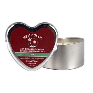 Valentine’s Day Heart Tin 3 in 1 Massage Candle Cuddle (7857509859570)