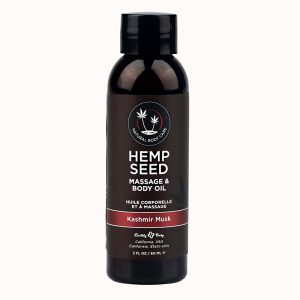 Hemp Seed Massage Oil Kashmir Musk 2 oz (7809272054002)
