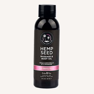 Hemp Seed Massage Oil Zen Berry Rose 2 oz (7809274249458)