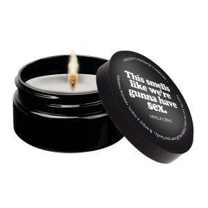 Massage Candle “This Smells Like We’re Gunna Have Sex” Vanilla Crème 2 oz (7781890326770)