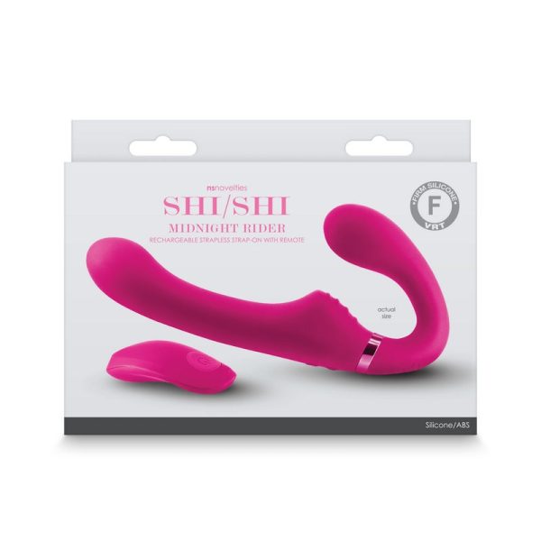 nsnovelties - Shi/Shi Midnight Rider - Black - Strapless Strap on (7925669003506)