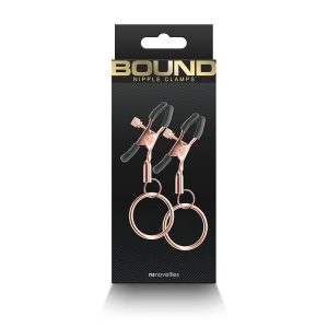 C2 Nipple Clamps Rose Gold (7926609150194)