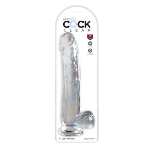 Pipedream Products - King Cock 11” with Balls - Clear (7941978980594)
