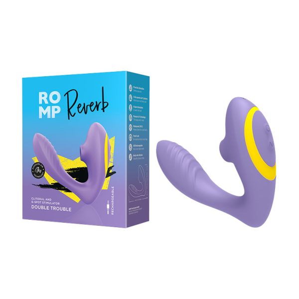 ROMP Reverb Dual Stimulator – Clitoral & G-Spot Vibrator