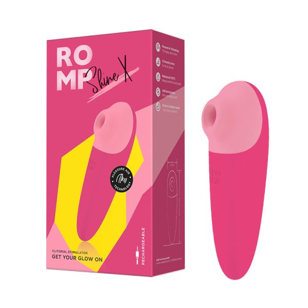 ROMP Shine X Clitoral Stimulator – Pleasure Air™ Design