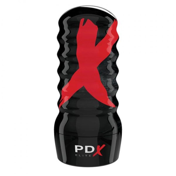 Pipedream Products PDX Elite Air Tight Pussy Stroker - Brown/Black (7950389706994)