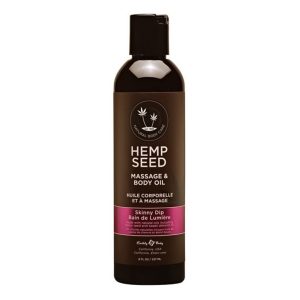 Hemp Seed Massage Oil Skinny Dip 8 oz (7860433453298)
