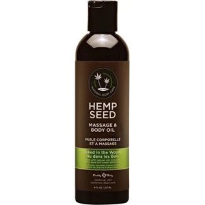 Hemp Seed Massage Oil Naked in the Woods 8 oz (7860433977586)