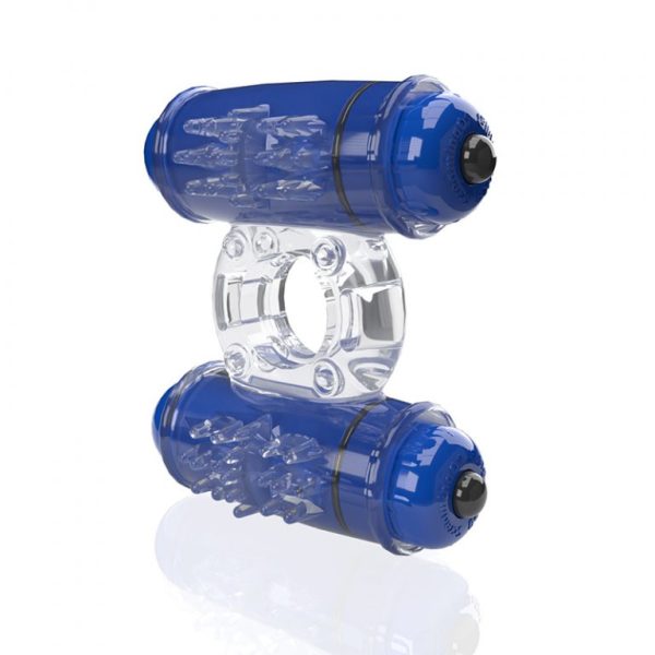 Screaming O 4B Double Wammy Couple's Vibrating Cock Ring (8078390001906)