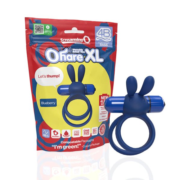 Screaming O 4B Ohare XL Vibrating Cock Ring (8078393835762)