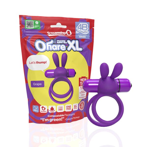 Screaming O 4B Ohare XL Vibrating Cock Ring (8078393835762)