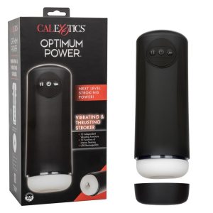California Exotics Optimum Power Vibrating & Thrusting Stroker (8046216315122)