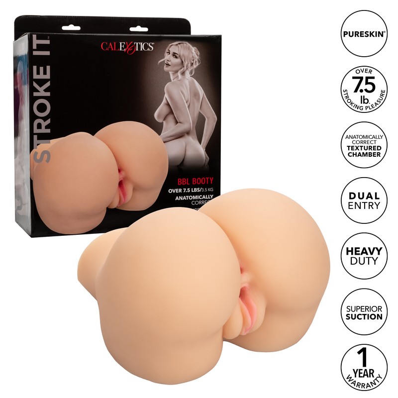 Stroke It BBL Booty Dual Channel Mega Masturbator - Image 9
