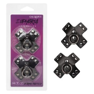 California Exotics Euphoria Collection O-Ring Nipple Pasties (7947915755762)