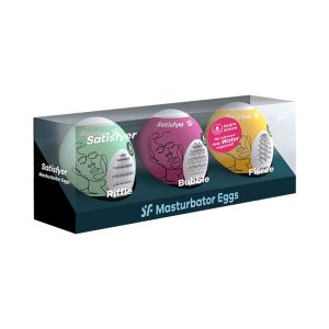 Masturbation Egg 3 Pack Riffle, Bubble, Fierce (7798775808242)