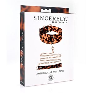 Sincerely Amber Collar & Leash (7848889352434)
