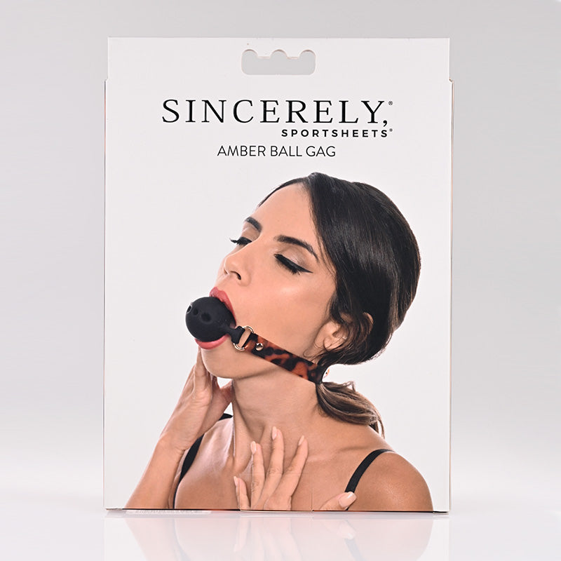 Sincerely Amber Ball Gag (7848888795378)