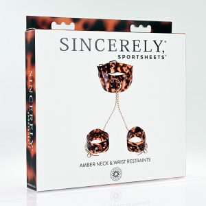 Sincerely Amber Neck & Wrist Restraint (7848887877874)