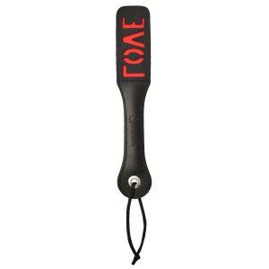 12″ Leather Paddle Love (7833126797554)
