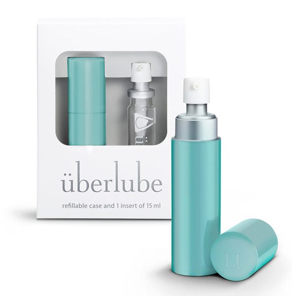 UberLube Good-To-Go Traveler Spray 15 ml Aqua (7913888579826)
