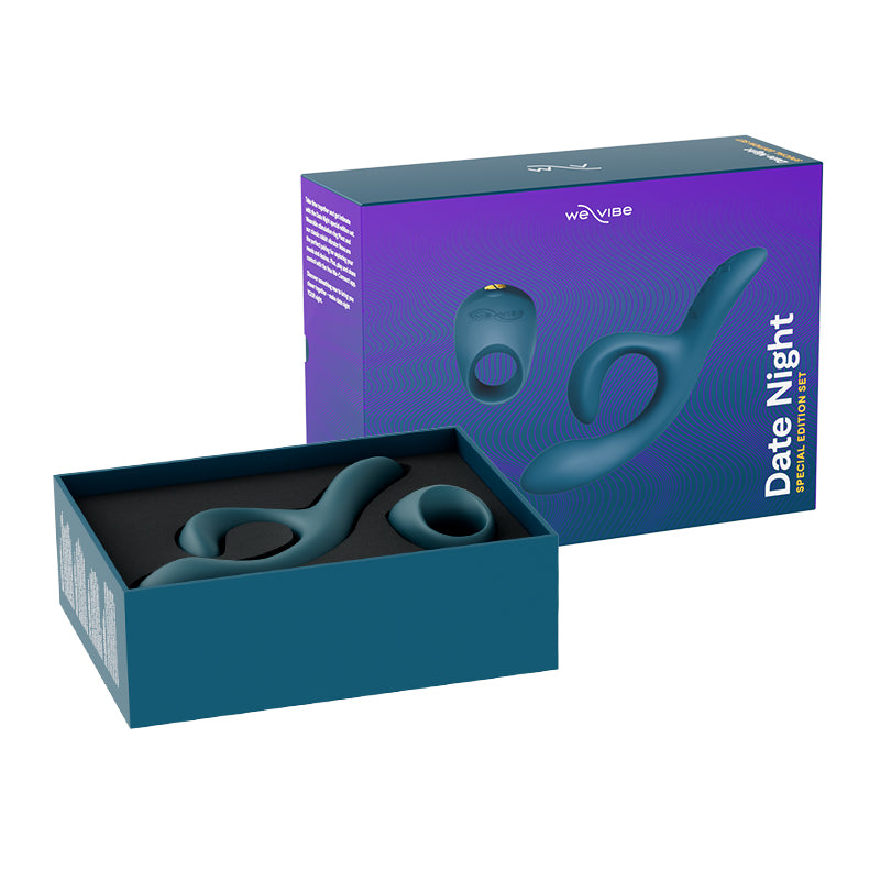 We Vibe Date Night Rabbit Vibrator and Vibrating Penis Ring (7905480114418)