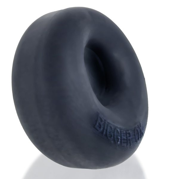 BIGGER OX, thicker bulge maker super mega-stretch cockring - BLACK ICE (7939975282930)