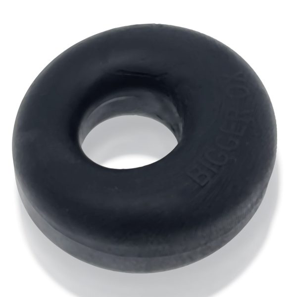 BIGGER OX, thicker bulge maker super mega-stretch cockring - BLACK ICE (7939975282930)