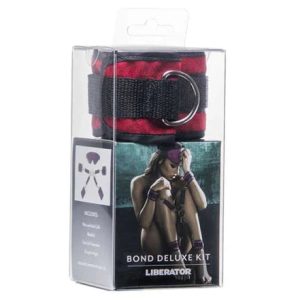 Deluxe Bondage Kit Microfibre Black (7866746372338)