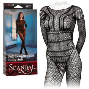 Scandal Full Length Lace Body Suit (7679368233202)