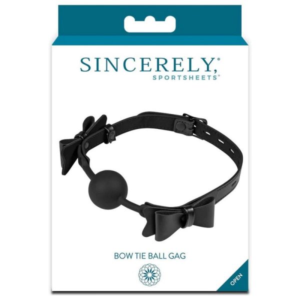 Sincerely Bow Tie Ball Gag (7656603549938)