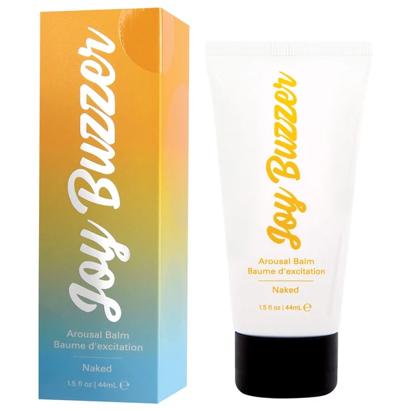 Jelique Joy Bzzz Clitoral Arousal Balm product image Jelique Joy Bzzz Naked flavor free clitoral arousal balm tube