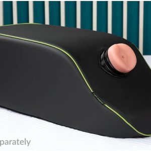 Missionary Position Pillow Faux Leather Black (7866742669554)