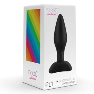 NOBU - PL1 - Silicone Plug - Black (7916077973746)