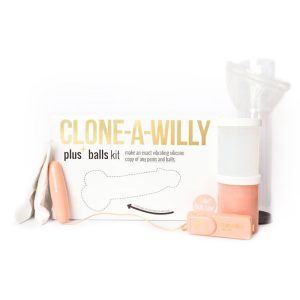 Vibrating Clone-A-Willy With BALLS Light Tone (7784534638834)