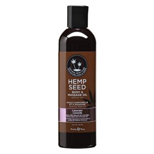 Hemp Seed Massage Oil Lavender 8 oz (7860422869234)