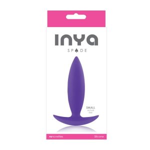 Inya Spades - Small  - Purple - Butt Plug (7925673197810)