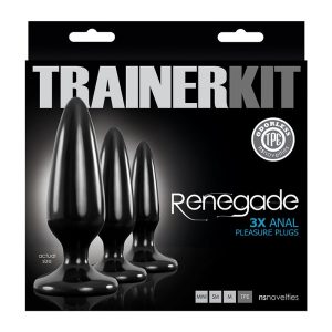 Renegade Pleasure Plug 3pc Trainer Kit (7809913848050)