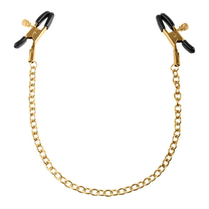Fetish Fantasy Gold Adjustable Nipple Clamps product image Fetish Fantasy Gold Adjustable Nipple Clamps - Image 3
