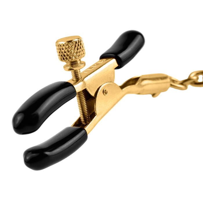 Fetish Fantasy Gold Adjustable Nipple Clamps product image Fetish Fantasy Gold Adjustable Nipple Clamps - Image 4